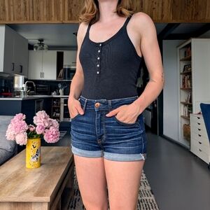 Aerie Black Tank Top